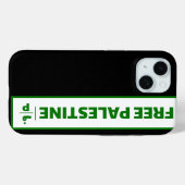 Coques Case-Mate iPhone Plaque d'immatriculation de voiture Palestine - Fr (Verso (horizontal))
