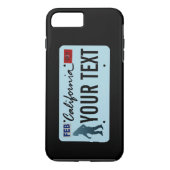 Coques Case-Mate iPhone Plaque d'immatriculation Sasquatch de Californie (Dos)