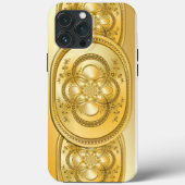 Coques Case-Mate iPhone Plaque d'or (Verso)