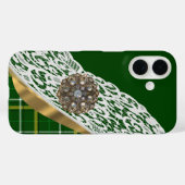 Coques Case-Mate iPhone Plaque écossaise verte (Verso (horizontal))