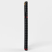 Coques Case-Mate iPhone Plaque et points de peinture rétro (Dos/Droite)