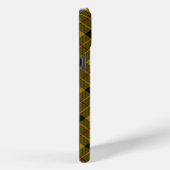 Coques Case-Mate iPhone Plaque noire jaune tartan MacLeod (Verso / Droite)