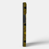 Coques Case-Mate iPhone Plaque noire jaune tartan MacLeod (Verso / Droite)