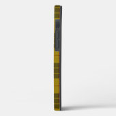 Coques Case-Mate iPhone Plaque noire jaune tartan MacLeod (Verso / Gauche)