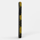 Coques Case-Mate iPhone Plaque noire jaune tartan MacLeod (Dos/Droite)