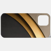 Coques Case-Mate iPhone Plaqué or (Verso (horizontal))