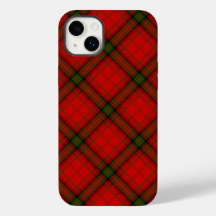 Coque Pour iPhone 14 Plus Plaque rouge vert tartan MacDougall