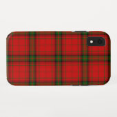 Coques Case-Mate iPhone Plaque rouge vert tartan MacDougall (Dos (Horizontal))