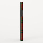 Coques Case-Mate iPhone Plaque rouge vert tartan MacDougall (Dos/Droite)