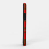 Coques Case-Mate iPhone Plaque vert rouge de tartan MacGregor (Dos/Droite)