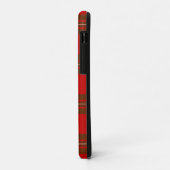 Coques Case-Mate iPhone Plaque vert rouge de tartan MacGregor (Dos/Gauche)