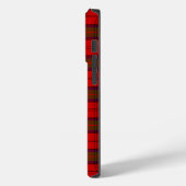 Coques Case-Mate iPhone Plaque vert rouge tartan MacDuff (Verso / Gauche)