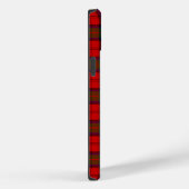 Coques Case-Mate iPhone Plaque vert rouge tartan MacDuff (Verso / Droite)