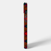 Coques Case-Mate iPhone Plaque vert rouge tartan MacDuff (Verso / Gauche)