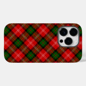 Coques Case-Mate iPhone Plaque vert rouge tartan MacKintosh (Verso (horizontal))