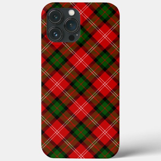 Coques Case-Mate iPhone Plaque vert rouge tartan MacKintosh (Verso)