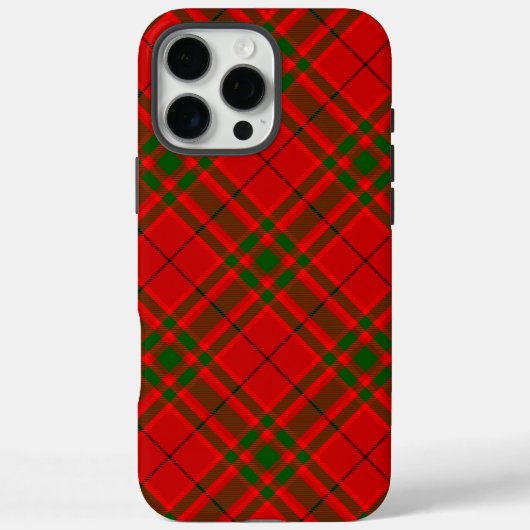 Coques Case-Mate iPhone Plaque vert rouge tartan MacNab (Verso)