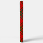 Coques Case-Mate iPhone Plaque vert rouge tartan MacNab (Verso / Gauche)