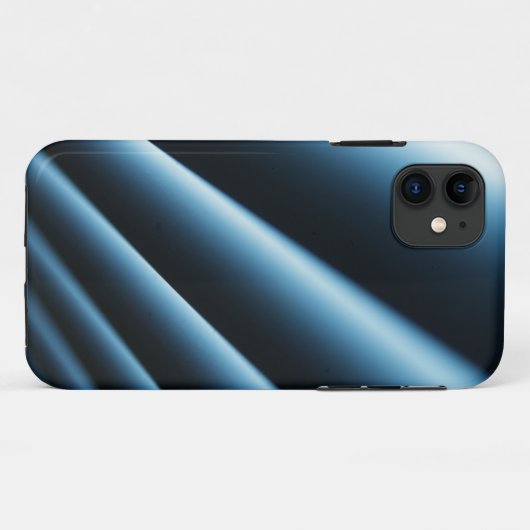 Coques Case-Mate iPhone Plaques bleues abstract (Dos (Horizontal))
