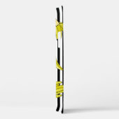 Coques Case-Mate iPhone Plaques de banane de dessin animé : style rétro. (Verso / Droite)