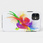 Coques Case-Mate iPhone Plaques de peinture Abstraites Rainbow Lorikeet (Dos (Horizontal))
