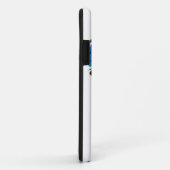 Coques Case-Mate iPhone Plaques de peinture Peacock Abstraites (Dos/Droite)