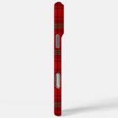 Coques Case-Mate iPhone Plaques douillettes rouge noir vert (Verso / Droite)