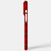 Coques Case-Mate iPhone Plaques douillettes rouge noir vert (Verso / Gauche)