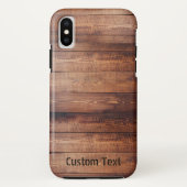 Coques Case-Mate iPhone Plaques en bois (Dos)