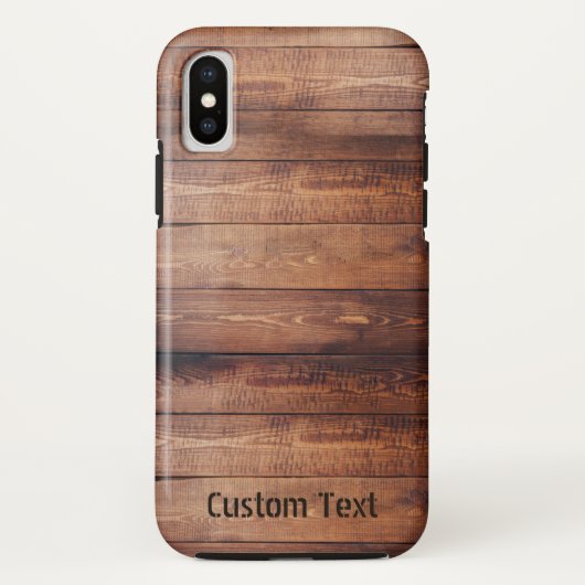 Coques Case-Mate iPhone Plaques en bois (Dos)