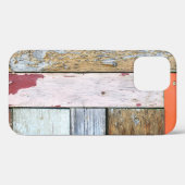 Coques Case-Mate iPhone Plaques en bois patinées (Verso (horizontal))