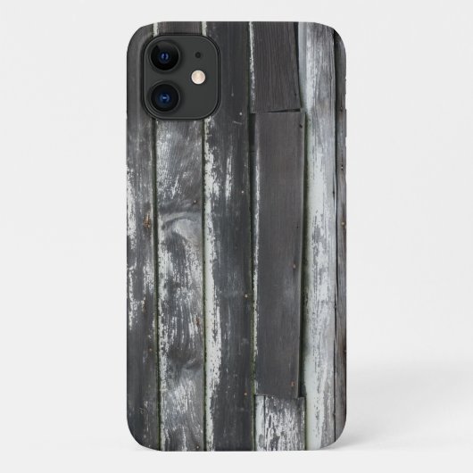Coques Case-Mate iPhone Plaques en bois rustique (Dos)