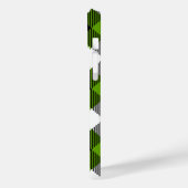 Coques Case-Mate iPhone Plaques Tartan simples Vert néon (Verso / Gauche)