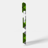 Coques Case-Mate iPhone Plaques Tartan simples Vert néon (Verso / Gauche)