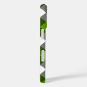 Coques Case-Mate iPhone Plaques Tartan simples Vert néon (Verso / Droite)