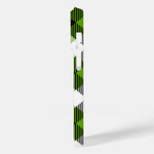 Coques Case-Mate iPhone Plaques Tartan simples Vert néon (Verso / Gauche)