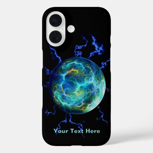 Coques Case-Mate iPhone Plasma électrique (Verso)
