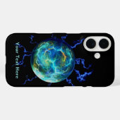 Coques Case-Mate iPhone Plasma électrique (Verso (horizontal))