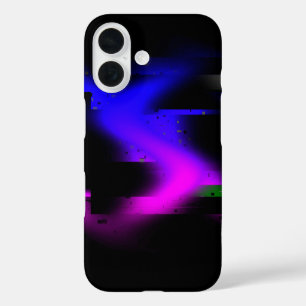 Coques iPhone 16 Plasma noir brillant