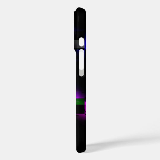 Coques Case-Mate iPhone Plasma noir brillant (Verso / Gauche)