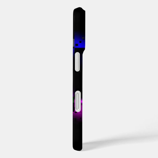 Coques Case-Mate iPhone Plasma noir brillant (Verso / Droite)