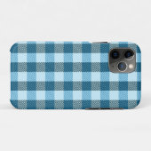 Coques Case-Mate iPhone Plat bleu moderne simple (Dos (Horizontal))