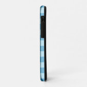 Coques Case-Mate iPhone Plat bleu moderne simple (Dos/Gauche)