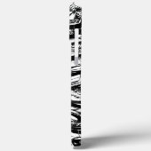 COQUES Case-Mate iPhone PLAT DE MUSCLE NOIR ET BLANC (Verso / Gauche)