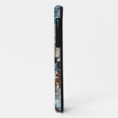 Coques Case-Mate iPhone Plat floral bleu (Dos/Gauche)