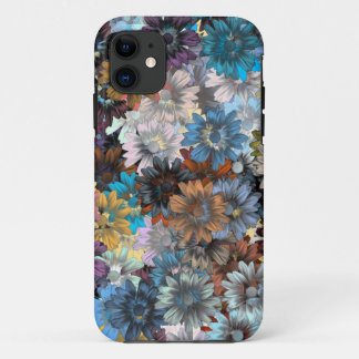 Coque Case-Mate Pour iPhone Plat floral bleu