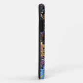 Coques Case-Mate iPhone Plat floral bleu (Dos/Droite)