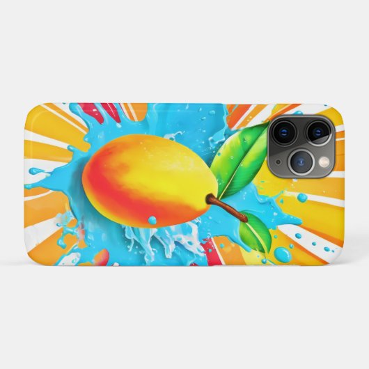 Coques Case-Mate iPhone Plat Mango (Dos (Horizontal))