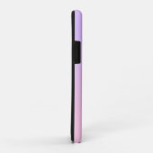 Coques Case-Mate iPhone Plat violet à rose ombre (Dos/Droite)