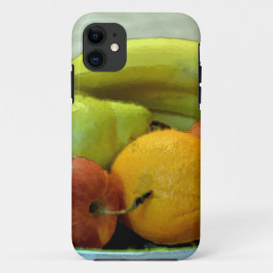 Etui iPhone Case-Mate Plateau de fruits coloré, orange, pomme, poire,